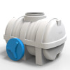 Ємність горизонтальна 750 л біла